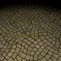 Ground stone tile 2 3D Model