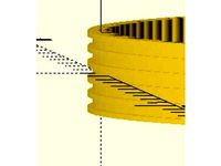 Timing Belts with back slots by fvergniaud