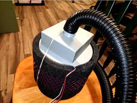 3D printer enclosure air filter by mlinuxguy