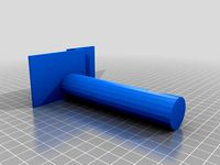 Flashforge Creator Pro Filament Rod Holder by mr_earth