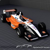 Champ Car 3D Model