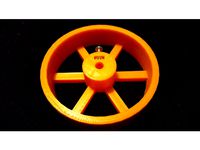 Robot Drive Wheel (3.25" Diameter for 5mm or 1/4" Shaft) by Cotton80