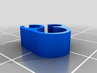 Bowden and Cable Clip support Noctua Adaptor cable by DyMaker