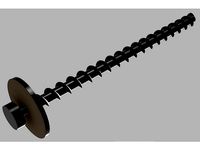 Polystyrene foam Screw by LeChaletDuMaker