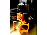 Prusa MK2.5/MK3 Fan Cover, SnapOn by Area51