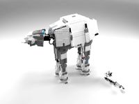 Download free Lego Imperial AT-AT 3D Model