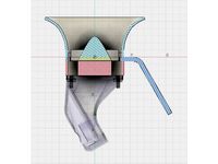 Bell-mouth fan inlet by chadbot