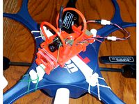 UDI U818A - Stand Alone - Camera Mount & Battery Storage by Timetoprint00