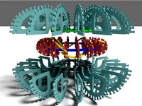 Nested ABHA Rodin Coil Frames - 1st & 3rd Order by spard001
