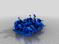 28mm orc "Gore Riders" unit by PhysUdo