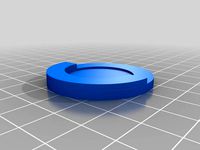 25mm to 40mm wargaming base adapter by JarmoMeNiven