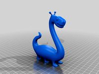 Nessie - Cute Loch Ness Monster by deadlygeek