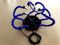 Helping Hands Magnetic Base With Wiring Option by Fogl