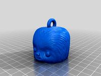 Cute Chewbacca Keychain by Caardo