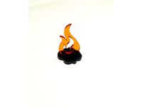 Flash Point: Fire Rescue Acrylic Fire Tokens by amish_rabbi