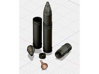 30x113mm Cannon Shell by refleks