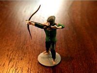Medieval Archer Miniature by Burkelbear