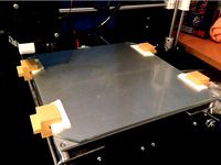 Pinza robusta para fijar cristal en cama caliente / Strong clamp for fixing glass in hot bed by CPU_TIPS