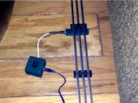 3 Rail Track Power Block by u04601