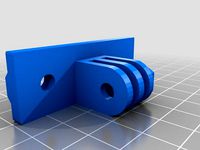OpenBuilds V-Rail 20 GoPro Mount by skubo