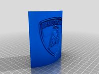 Lamborghini Plate by PhoenixBlasterz