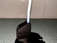 Tevo Little Monster - Filament Guide & Detector (PTFE Tube and Closed Hole/Cable Clamp) by Redemptioner