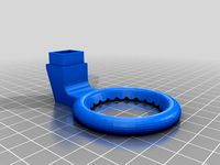 Ultra Short Hesine M-505 ANET A8 Cooling Nozzle by ovisual