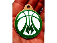 Milwaukee Bucks Keychain by dsteffens00