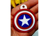 Captain America Keychain by dsteffens00