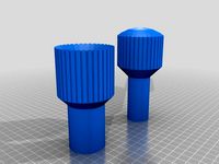 RF-30 Spindle Quick Change Knob by cilynx