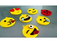 FB Messenger Emoji Keychains  by joeyim