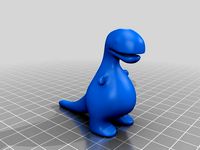Fat Dino by deadlygeek