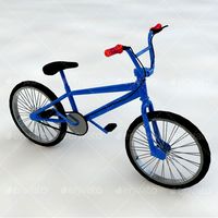 Kid's Bike Low-Poly