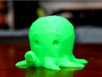Low Poly Cute Octopus Says Hello! by AndrewSink