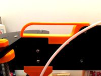 Anet A8 bowden guide by Rhizamax
