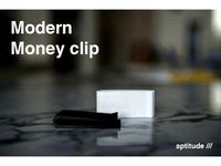 Modern Money clip by aptitude