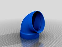 Krümmer 100 mm by Printcontrol