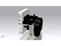 Hotend Hexagon Mount by Lagu32d