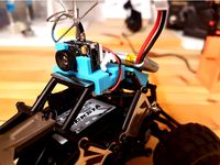 Rocksta FPV camera mount by lbroman