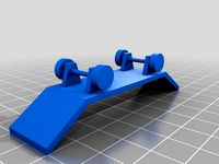 Fully working 3d printed skateboard(mini) by PuffThehamster
