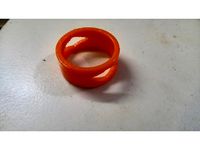 Diamond shape design ring by urohit789