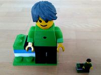 Giant Lego Raspberry PI 3 Housing by StoneRocks