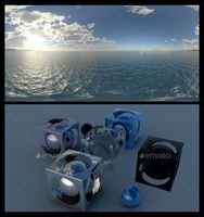Coastal Clouds - HDRI
