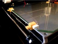 Pinza para fijar cristal en cama caliente / Clamp for fixing glass in hot bed by CPU_TIPS