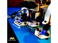 Soportes infrarrojos hexagon para printbot Evolution by almerimedia
