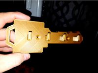Fully Printed "Key" Keyholder 2 by Octagonman