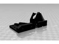 FLSUN FL - M i3 Diamond Extruder Mount by chils41