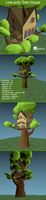 Low Poly Tree House