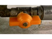 Drehgriff fuer Kugelhahn 1/2 Zoll / Spare part for 1/2 "inch ball valve by Eulach20