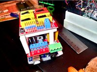 RAMPS 1.4 - CNC SHIELD HOLDER by Zouheir